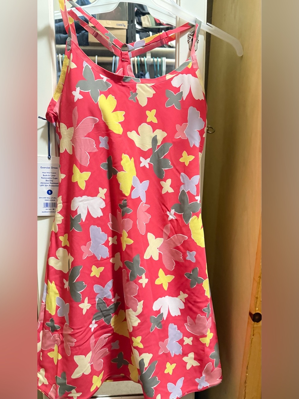 Floral exercise dress